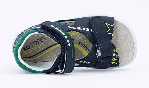 Сандалии для мальчика Котофей 122170-21 