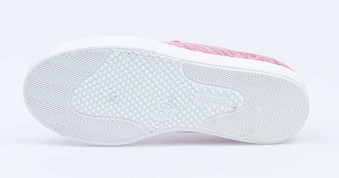 Кеды для девочки Котофей 531155-13 