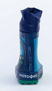 Резиновые сапожки для мальчика Котофей 166120-11 