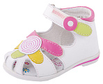 Сандалии для девочки Котофей 022043-21 
