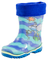 Резиновые сапожки для мальчика Котофей 266009-11 