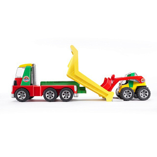 Игрушка строительная техника BRUDER ROADMAX грузовик с погрузчиком 