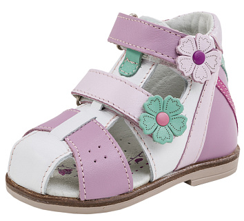 Сандалии для девочки Котофей 022072-21