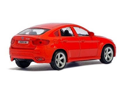 Модель легковой автомобиль BMW X6 разноцветный микс 