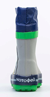 Резиновые сапожки для мальчика Котофей 166127-11 