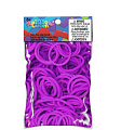 Резиночки и клипсы для плетения браслетов Rainbow Loom Purple Opaque 