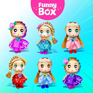 Игрушка кукла ZABIAKA Funny Box Куколки-милашки 