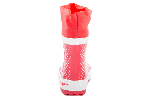 Резиновые сапожки для девочки Котофей 166048-11 
