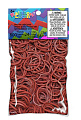 Резиночки и клипсы для плетения браслетов Rainbow Loom Burgundy 