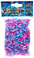 Резиночки и клипсы для плетения браслетов Rainbow Loom Sweets Cotton Candy 
