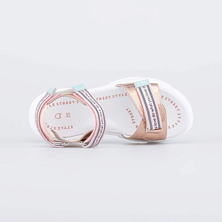 Сандалии для девочки Котофей 624026-21 