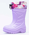 Резиновые сапожки для девочки Котофей 165054-11 