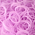 Резиночки и клипсы для плетения браслетов Rainbow Loom GID Purple 