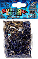 Резиночки и клипсы для плетения браслетов Rainbow Loom Navy Blue 