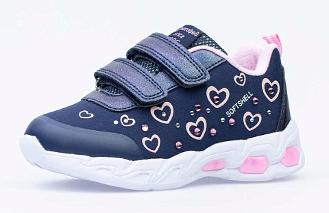Кроссовки для девочки Котофей 144135-71