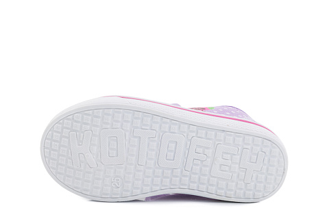 Кеды для девочки Котофей 341019-12 