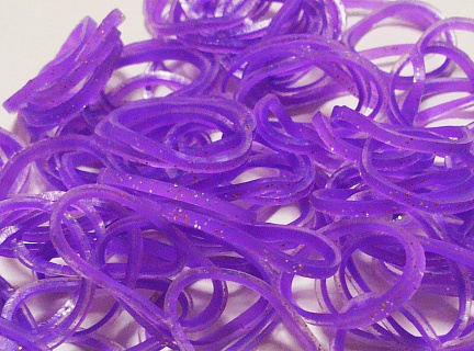 Резиночки и клипсы для плетения браслетов Rainbow Loom Sweets Deep Lilac 