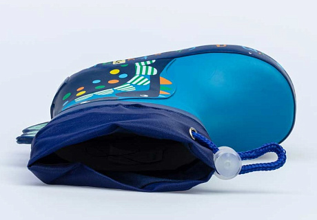 Резиновые сапожки для мальчика Котофей 166120-11 