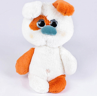 Игрушка мягкая Левеня "Собачка Смолли"