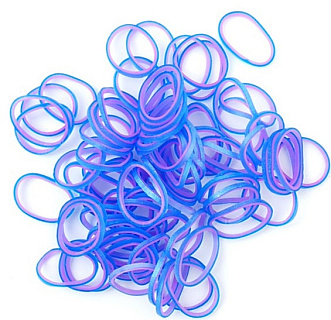 Резиночки и клипсы для плетения браслетов Rainbow Loom Pearl Pink/Ocean 