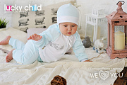 Подарочный набор для мальчика Lucky Child 9 предм. голубой