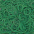 Резиночки и клипсы для плетения браслетов Rainbow Loom Dark Green 