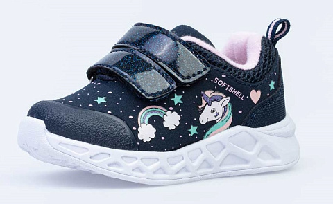 Кроссовки для девочки Котофей 144136-71