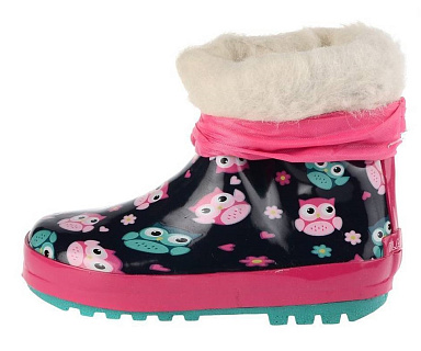 Резиновые сапожки для девочки Flamingo 71-HL-0011 