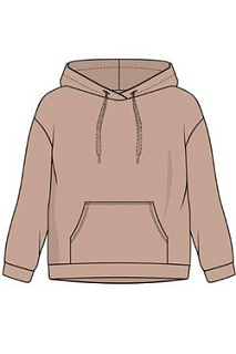 Джемпер для девочки капучино Lets Go 62254