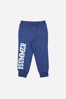 Брюки для мальчика полуночно-синий Crockid