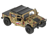 Модель внедорожник Hummer H1 пикап военный микс 