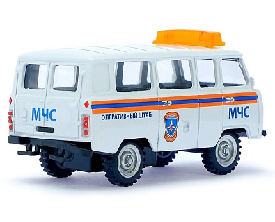 Модель микроавтобус УАЗ МЧС микс 