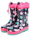 Резиновые сапожки для девочки Flamingo 71-HL-0011 