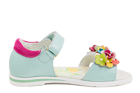 Сандалии для девочки Котофей 522074-21 