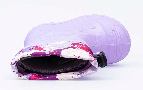 Резиновые сапожки для девочки Котофей 165054-11 