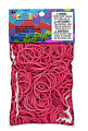 Резиночки и клипсы для плетения браслетов Rainbow Loom Fuchsia 