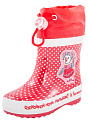 Резиновые сапожки для девочки Котофей 166048-11 